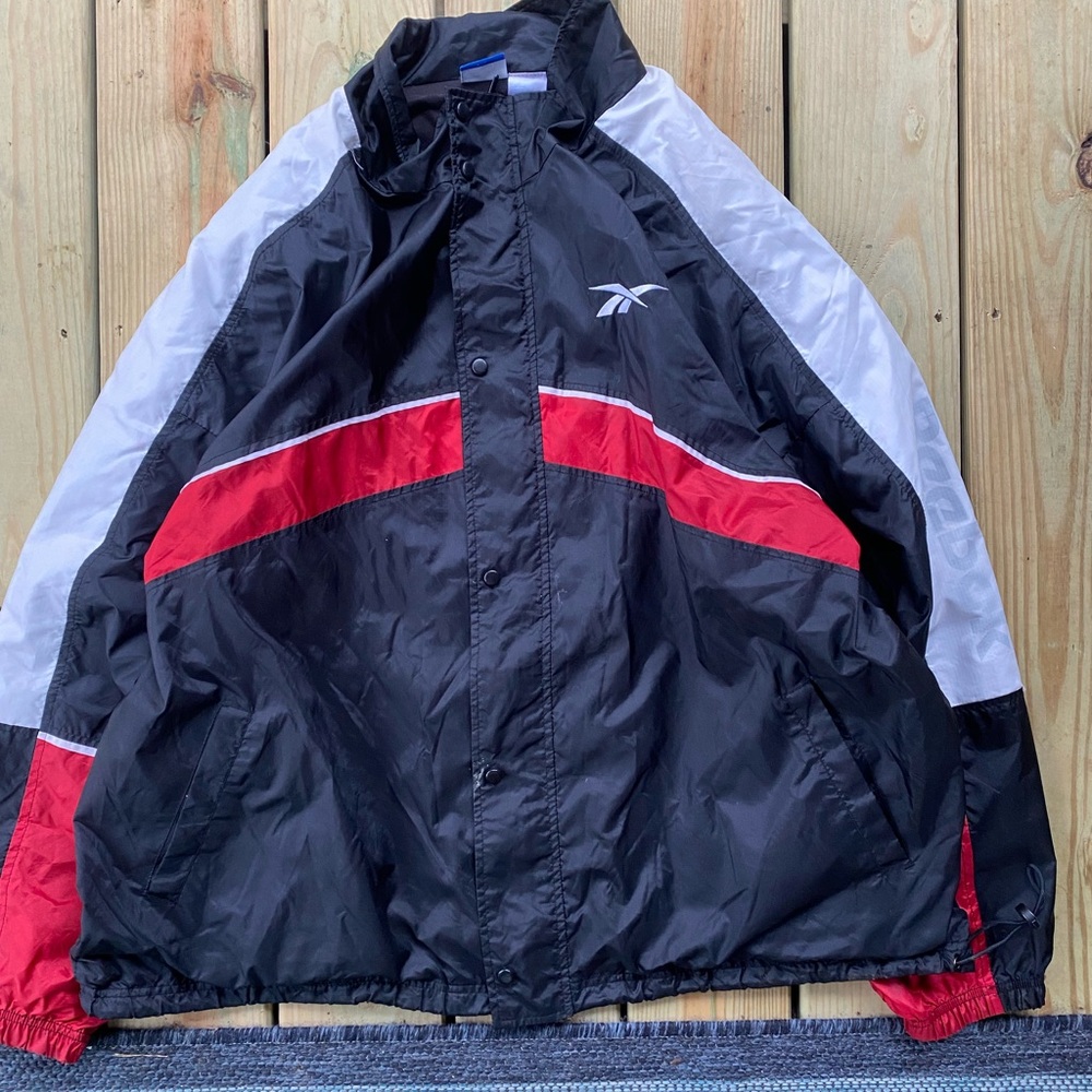 Vintage 90s‎ reebok windbreaker jacket